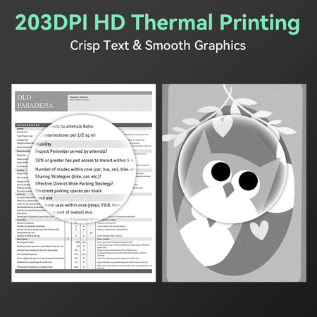 Phomemo M08F Wireless Thermal A4 Printer &ndash; Portable Labeler