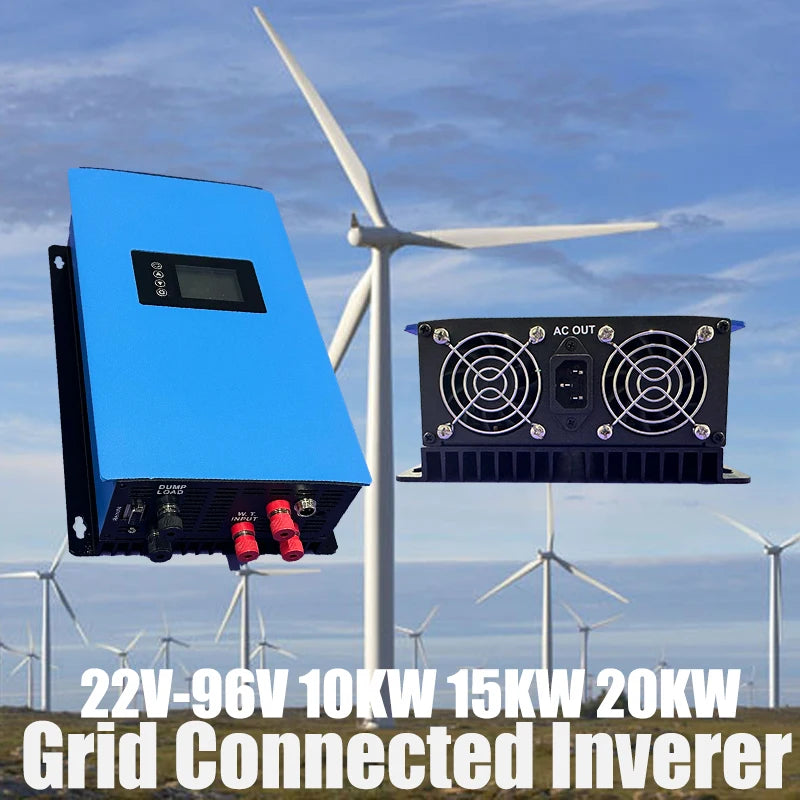 10000W Vėjo Energijos Tinklo Prijungimo Inverteris Su Limito Jutikliu
