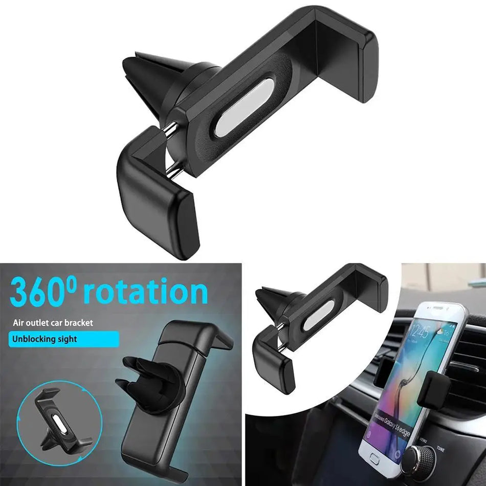 Car Phone Holder &ndash; Universal Air Outlet Mount for Secure Support