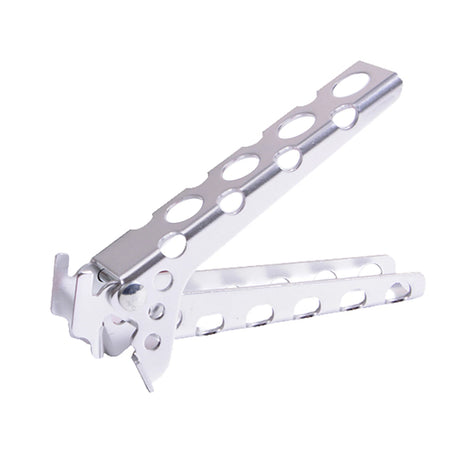 Aluminum Pot Clamp Handler &ndash; Heat Safe Gripping For Camping Silver