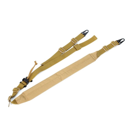 Tactical 2 Point Rifle Sling &ndash; Ultra Lightweight Design Khaki