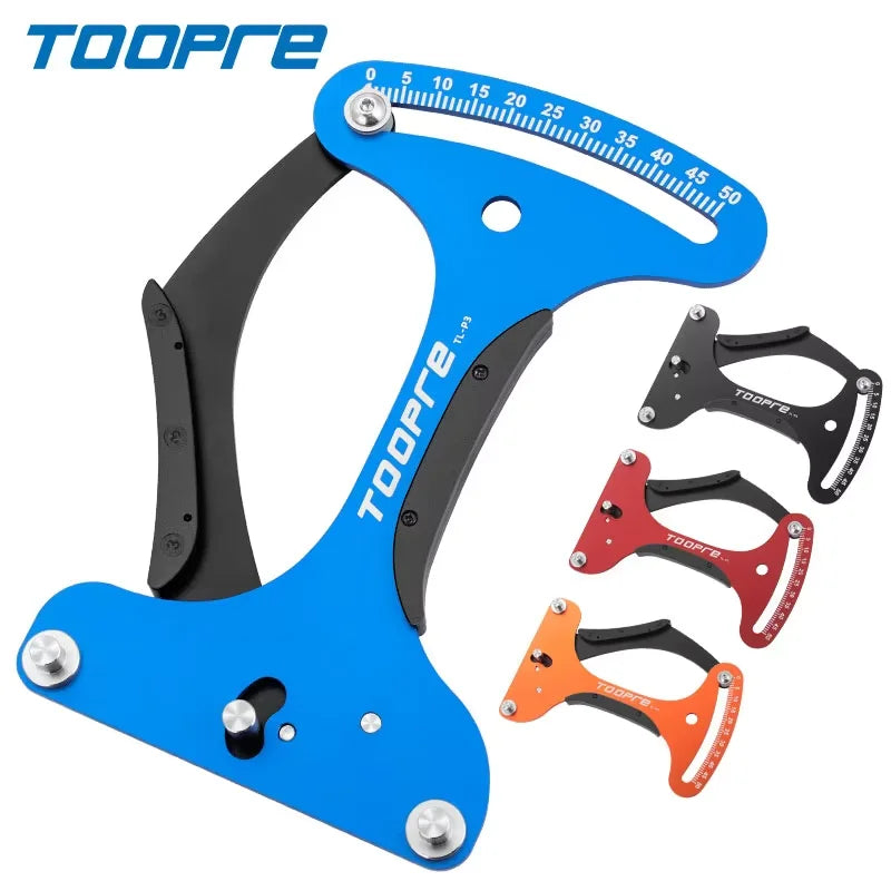 TOOPRE spaakspanningsmeter voor fietswielen, aluminiumlegering MTB velghulpmiddel