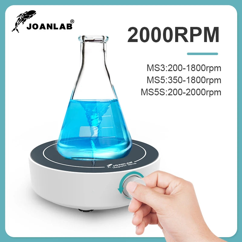 JOANLAB Mini Magnetic Stirrer &ndash; Efficient Liquid Mixing