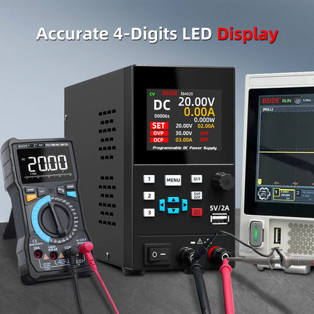 BSIDE I8 DC Regulated Power Supply &ndash; Programmable Display