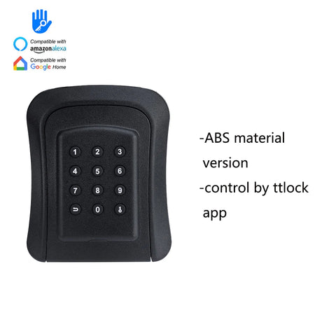 Tuya TTLock APP Key Box &ndash; IP65 Waterproof and App Unlock ABS ttlock No hooks / CHINA