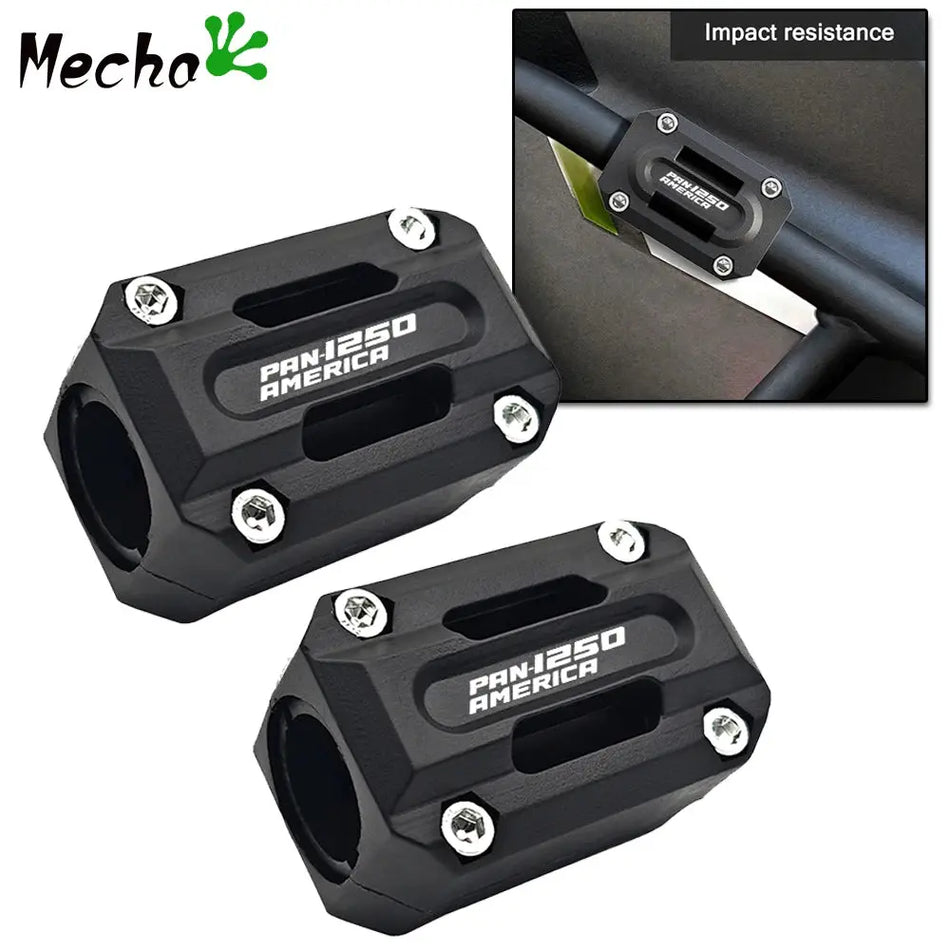Engine Guard Blocks for Pan America 1250 S Motorcycle Bumper by InterCyprus Trading Ltd