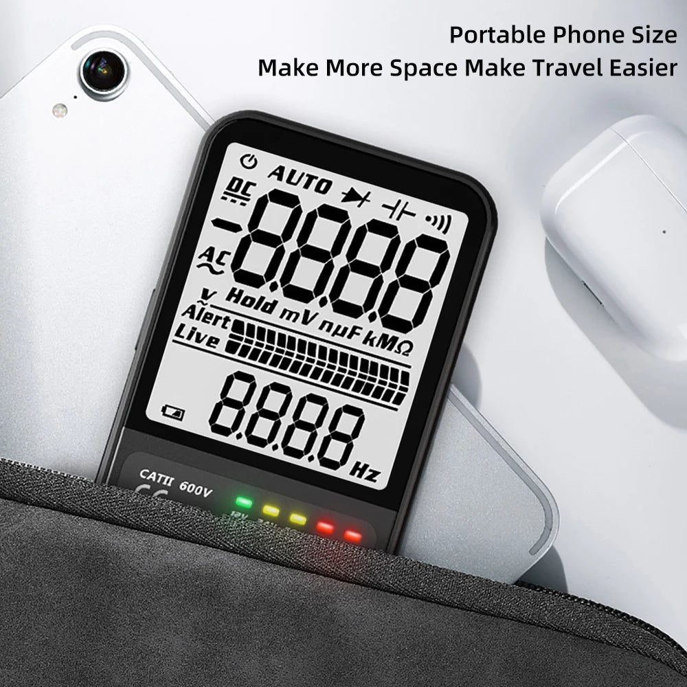 BSIDE ADMS9LN Voltage Tester &ndash; 3.5 Inch Large LCD Display