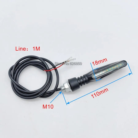 Turn Signal Lights 36V 48V 60V &ndash; Bright LED Visibility for Safety