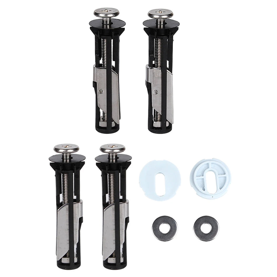 Kraftige rustfrie stål universelle toilet sæde bolte sæt