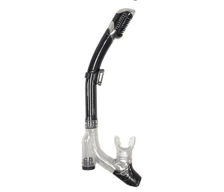 QYQ Scuba Diving Snorkel &ndash; Dry Breathing Tube for Adults and Children 398black through / CHINA