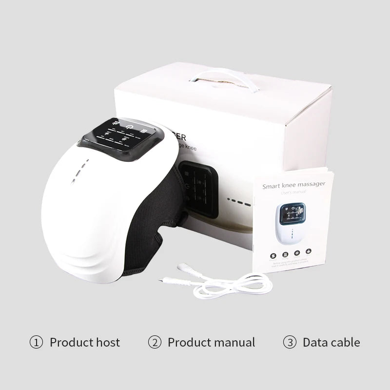 Knee Massager Smart &ndash; Soothing Therapy For Swelling black