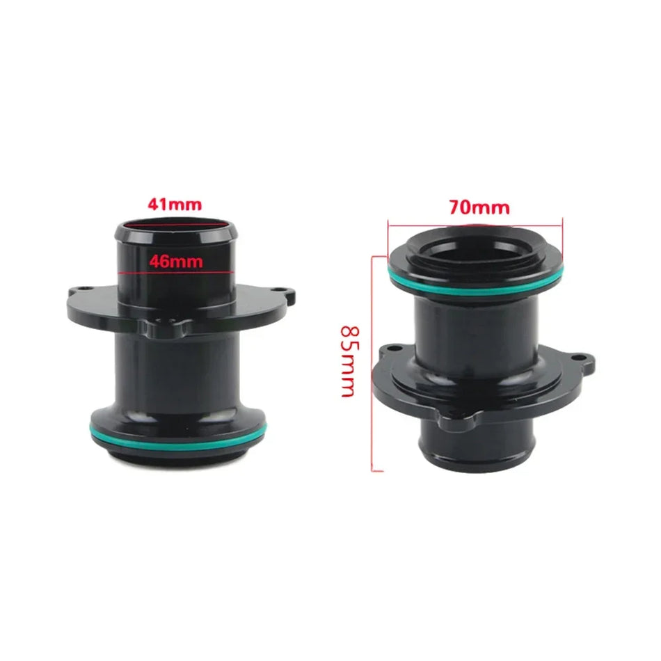 Tubo de Remoção do Silenciador de Saída de Turbo em Alumínio para Volkswagen Golf Mk7