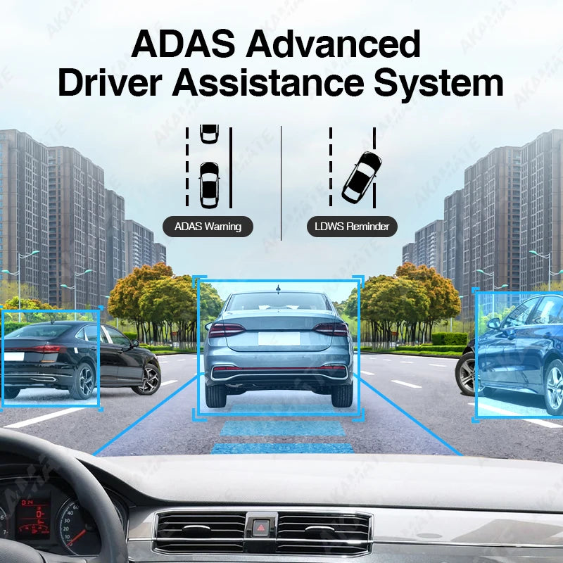 AKAMATE Car DVR Recorder - Full HD 720P Plug And Play