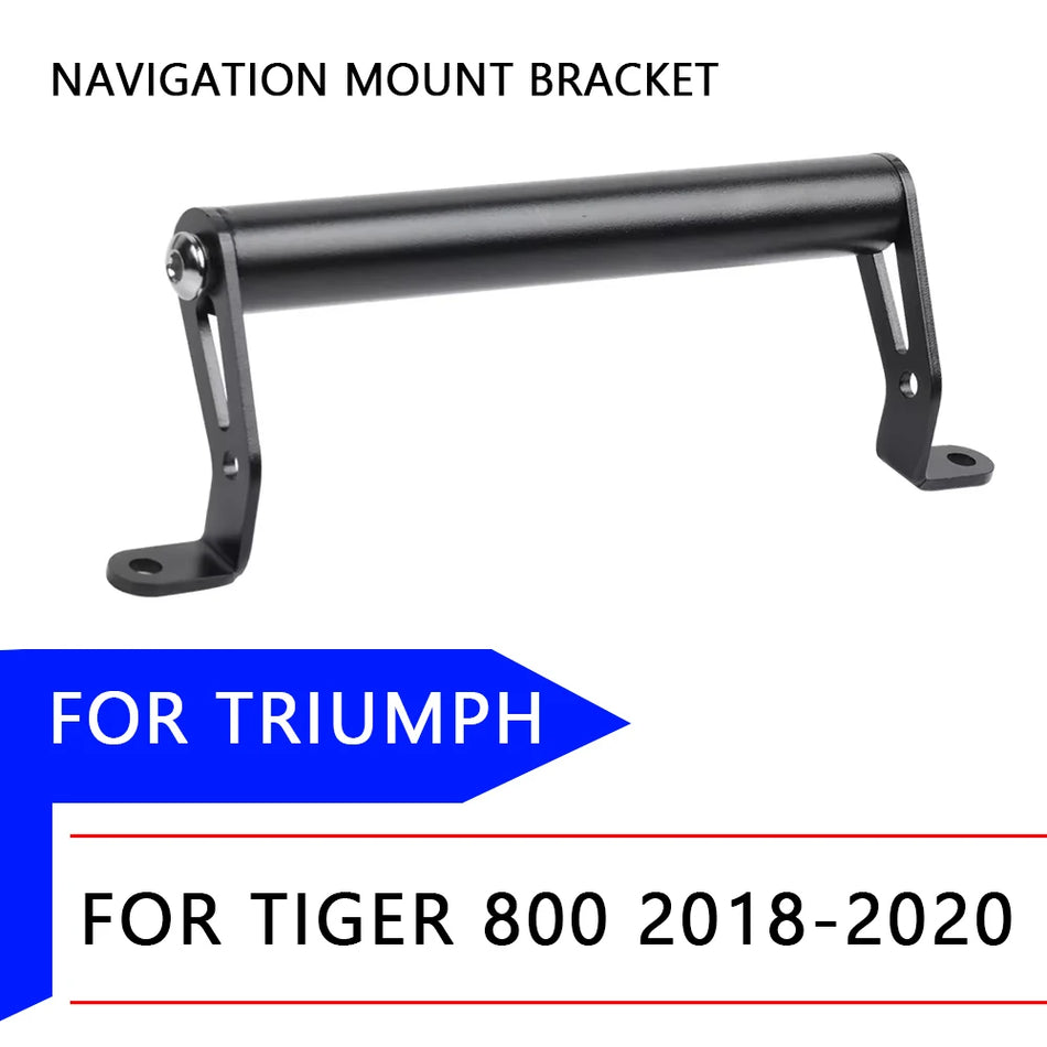 Držák telefonu GPS na čelní sklo Triumph Tiger 800 hliníkový pro 2018-2020 XCA XCX XRT