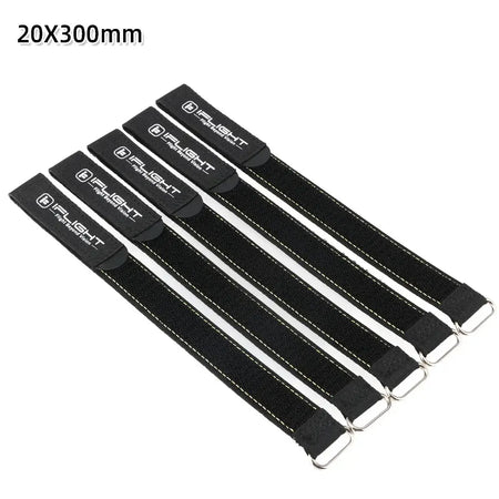 5pcs IFlight 20mm 15mm Width 500mm 400mm 300mm 250mm 200mm Length Microfiber Battery Strap Non-slip Belt for FPV by InterCyprus Trading Ltd