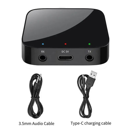 KEBIDUMEI Bluetooth 6.0 Receiver and Transmitter 3.5mm AUX Wireless Audio Adapter Bluetooth Transmitter for Car PC TV Headphones by InterCyprus Trading Ltd