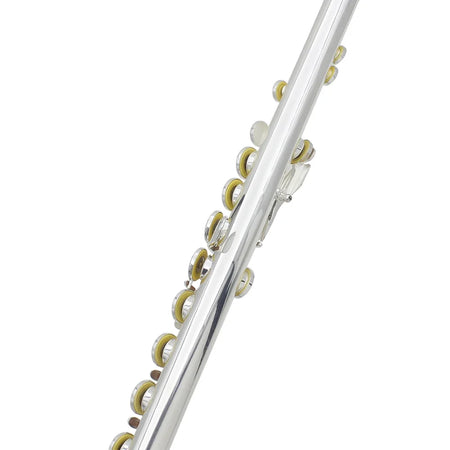 Slade 16 Holes Flute C Key Closed Silver - Silver Plated
