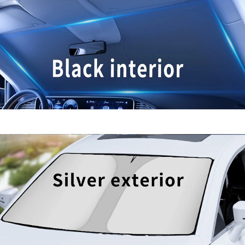 Mercedes-Benz EQ Series Car Sun Visor - Front Windshield Heat Insulation Shade