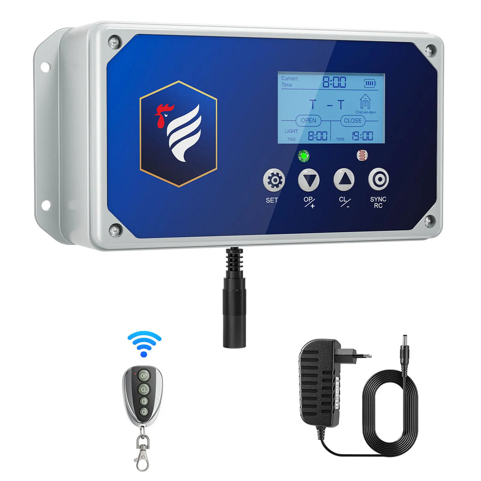 Automatisk hönshus dörröppnare med ljussensor