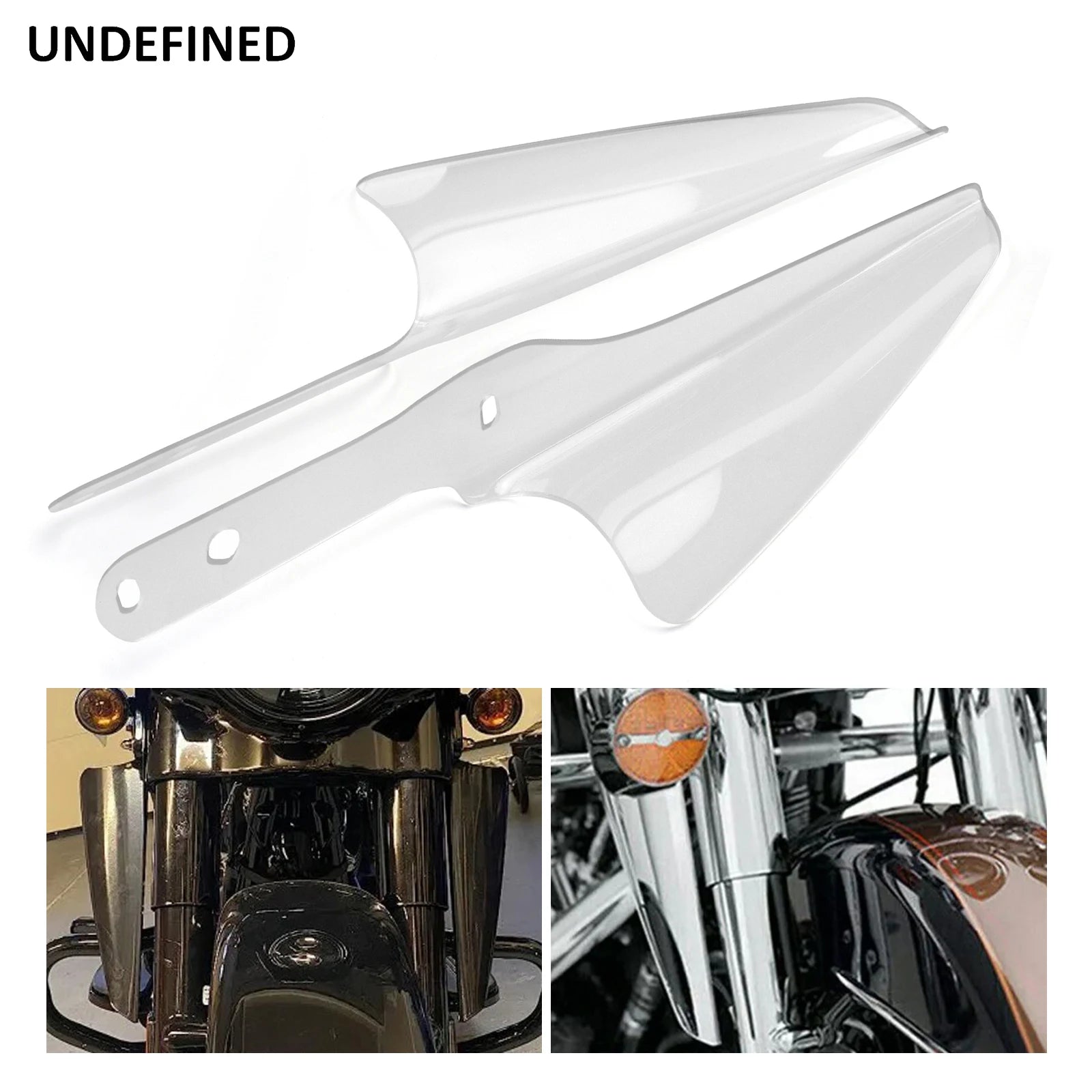 Harley Road King Wind Deflector &ndash; Acrylic Construction