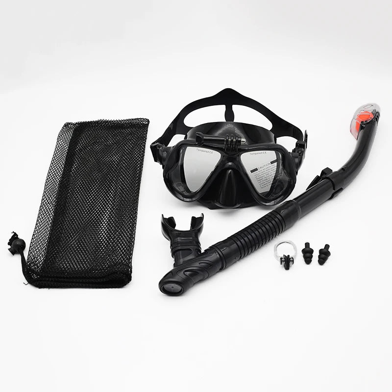 Professional Scuba Mask and Snorkel &ndash; Anti-Fog and UV Protection