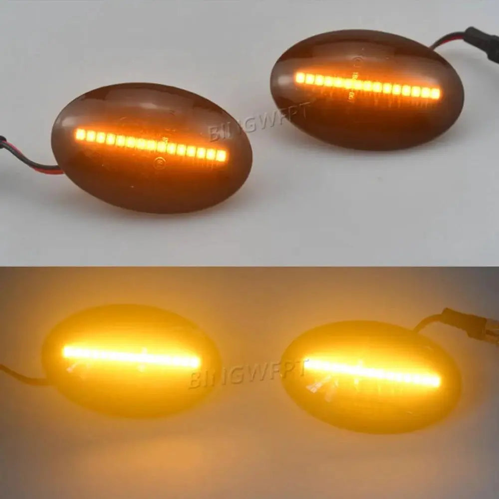 1Pair Turn Signal Lamp For Opel Sintra 1996-1999 For Opel Corsa B (S93) 1993-2000 Dynamic LED Side Marker Lihgt by InterCyprus Trading Ltd