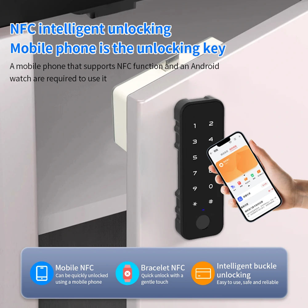 ES285-tuya RFID Cabinet Lock &ndash; Smart Keyless RFID Access