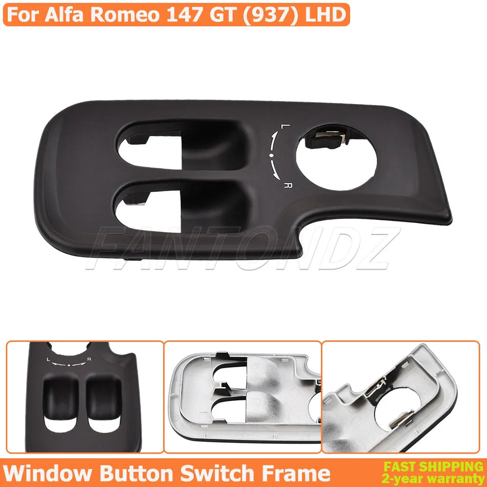 Front Left LHD Window Switch Panel For Alfa Romeo 147 GT 937