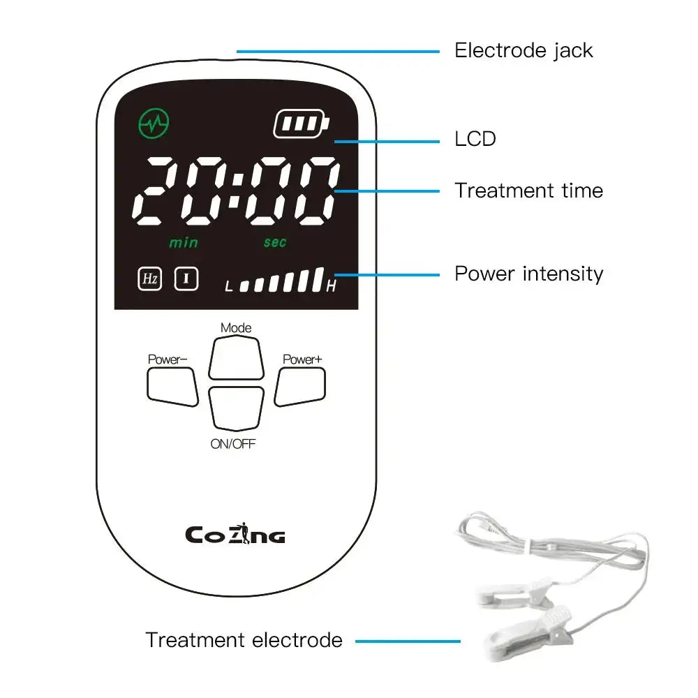 TENS &amp; Microcurrent Therapy Device &ndash; Anxiety Relief, Depression Treatment, Better Sleep, Non-Drug Solution