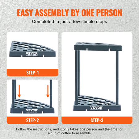 SucceBuy Garden Tool Organizer Tower - Space Saving