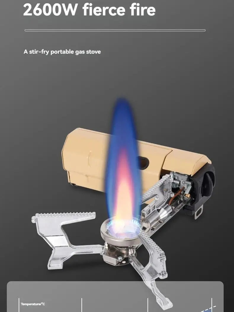 Camping Gas Stove 2670W &ndash; Portable and Efficient Cooking Solution
