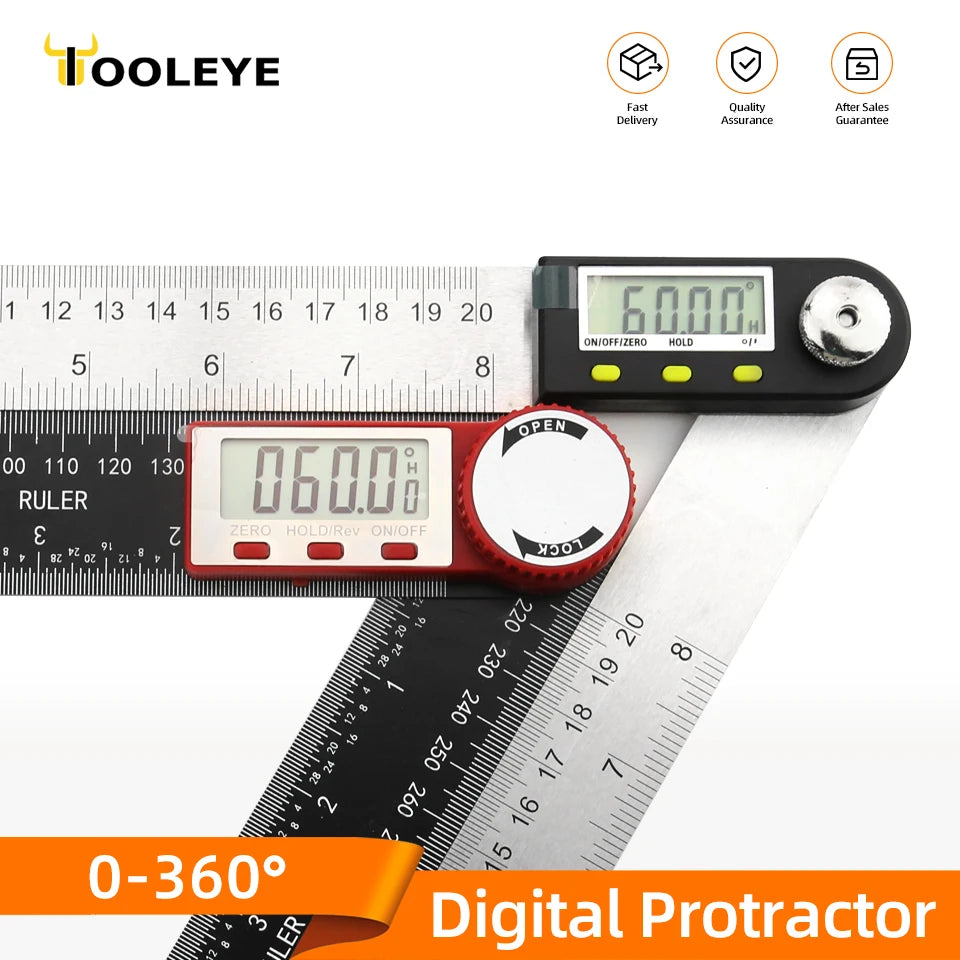 Goniometer Electronic Protractor &ndash; Digital Angle Gauge