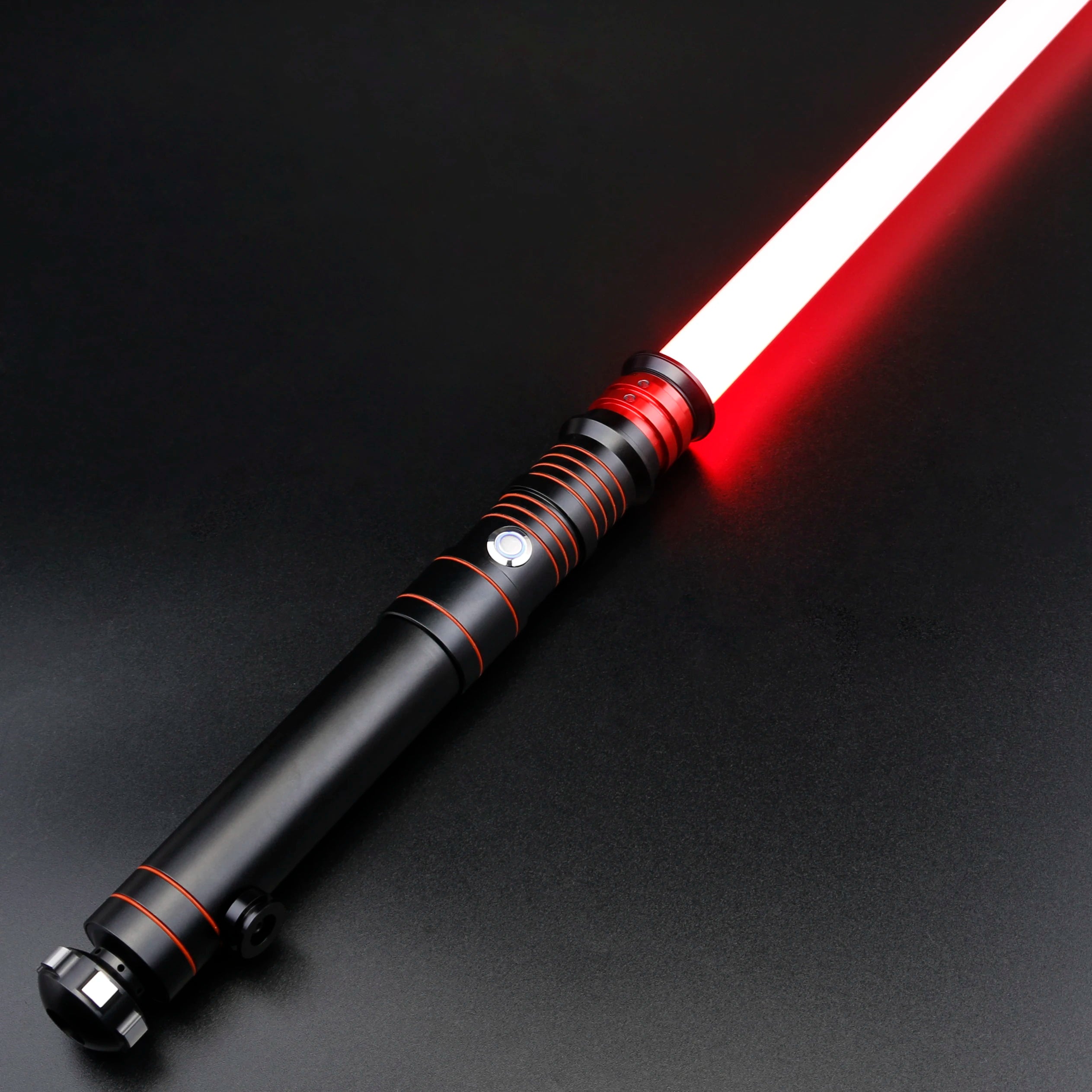 X-TREXSABER RGB Lightsaber with 12 Colours &amp; Smooth Swing Combat Features E11B-Black / CHINA / Premium Baselit