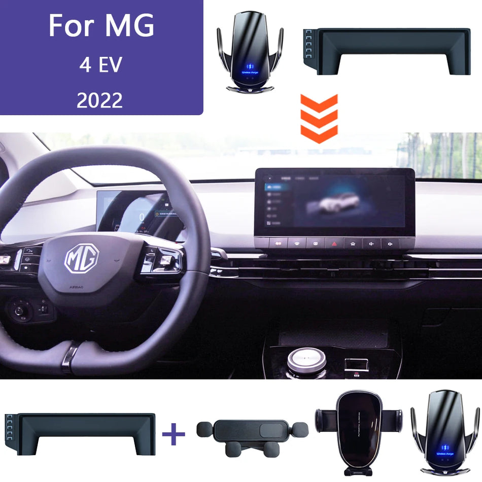 MG 4 EV 2022 Βάση Τηλεφώνου 15W Ασύρματη Στήριξη Πλοήγησης