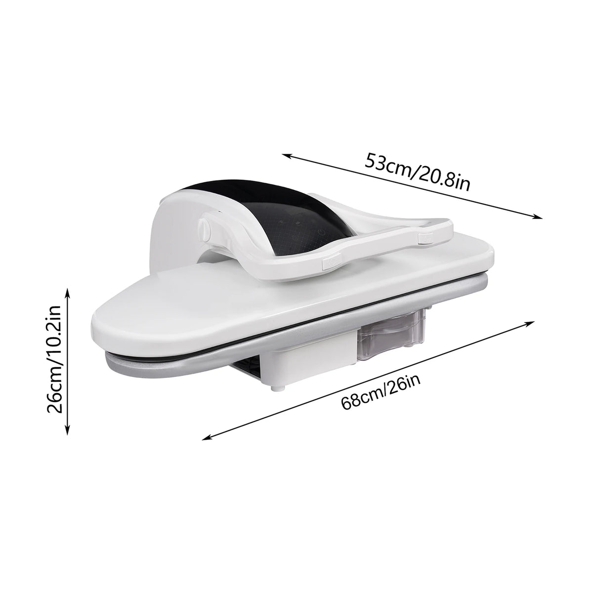 2200W Intelligent Steam Press &ndash; Touchscreen Control WHITE / GERMANY