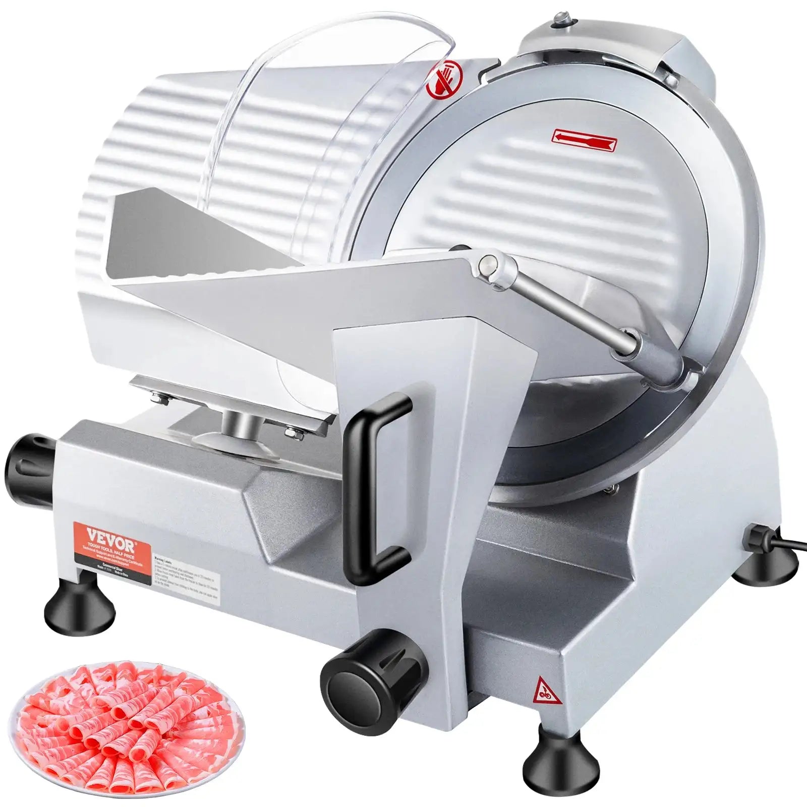 Commercial Meat Slicer 10 Inch Blade Electric Deli Slicer