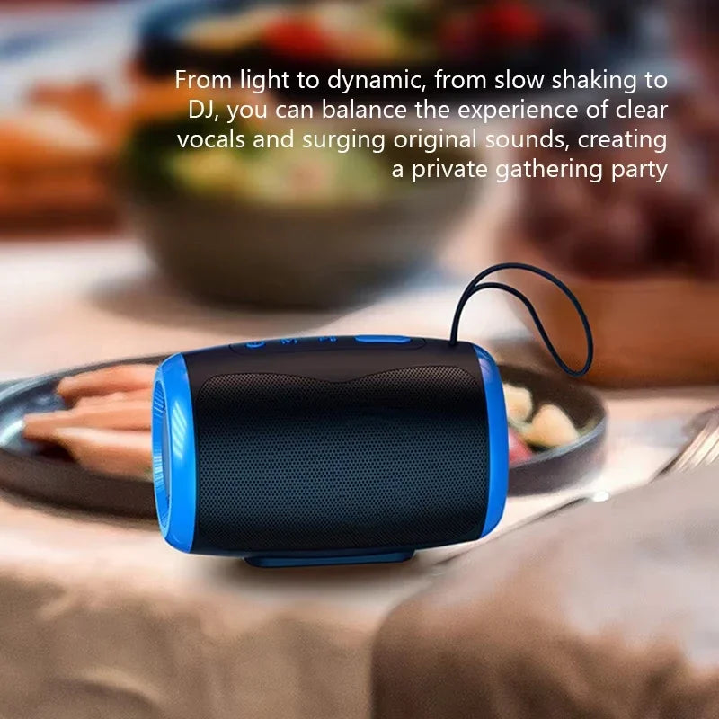 TSN-1 Wireless Waterproof Bluetooth Portable Speaker with TWS Stereo Sound