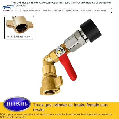 Universal Air Intake Pipe Connector With Adjustable Valve Switch For Trucks by InterCyprus Trading Ltd