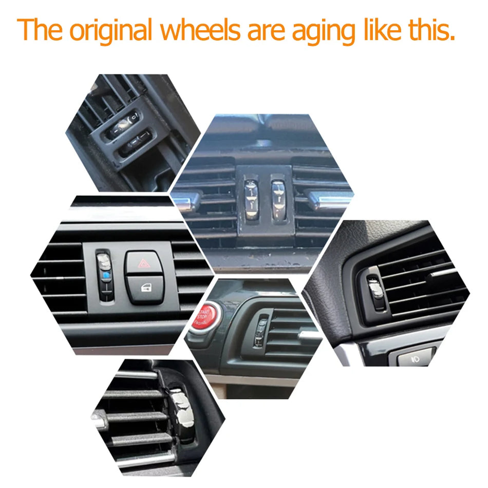 BMW 5 Series Air Vent Roller Base for F10 F11, PC and ABS