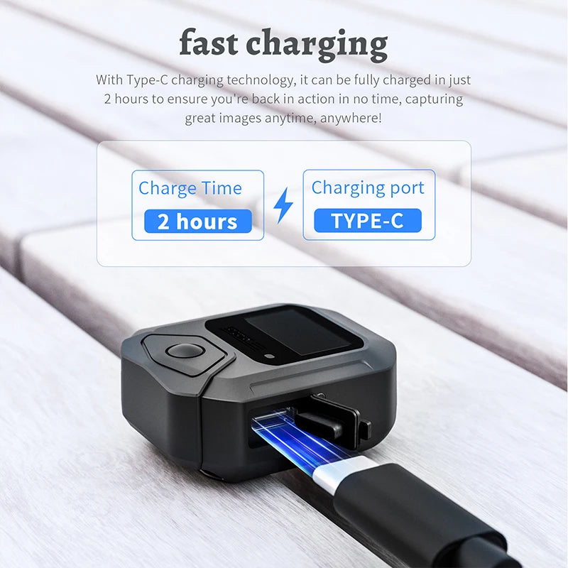 Bluetooth Wireless Remote Control for Insta360 Cameras - X5/X4/X3/ACE PRO 2/GO 3s