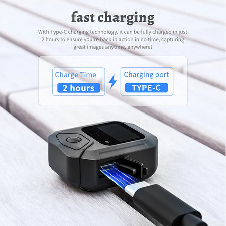 Bluetooth Wireless Remote Control for Insta360 Cameras - X5/X4/X3/ACE PRO 2/GO 3s