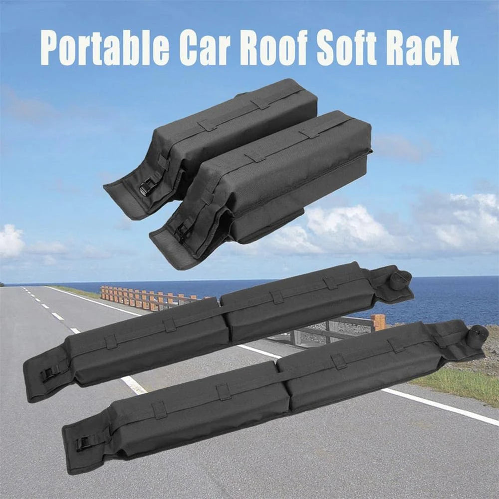 Universal Car Roof Luggage Soft Rack Pads &ndash; Soft Padding