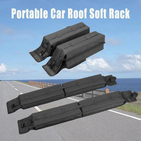 Universal Car Roof Luggage Soft Rack Pads &ndash; Soft Padding