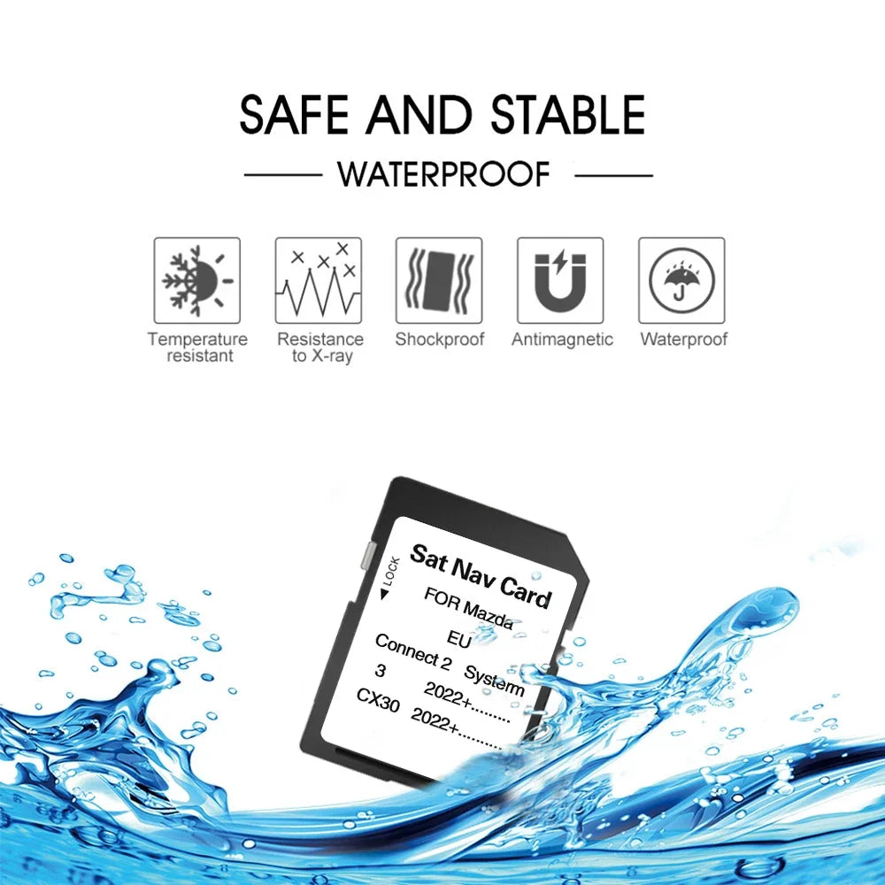 Mazda 3 CX30 GPS SD Navigation Card 2022 Update &ndash; New Maps