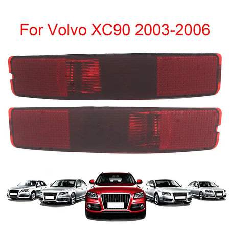 Red Rear Bumper Tail Central Fog Lamp For Volvo XC90 03 06