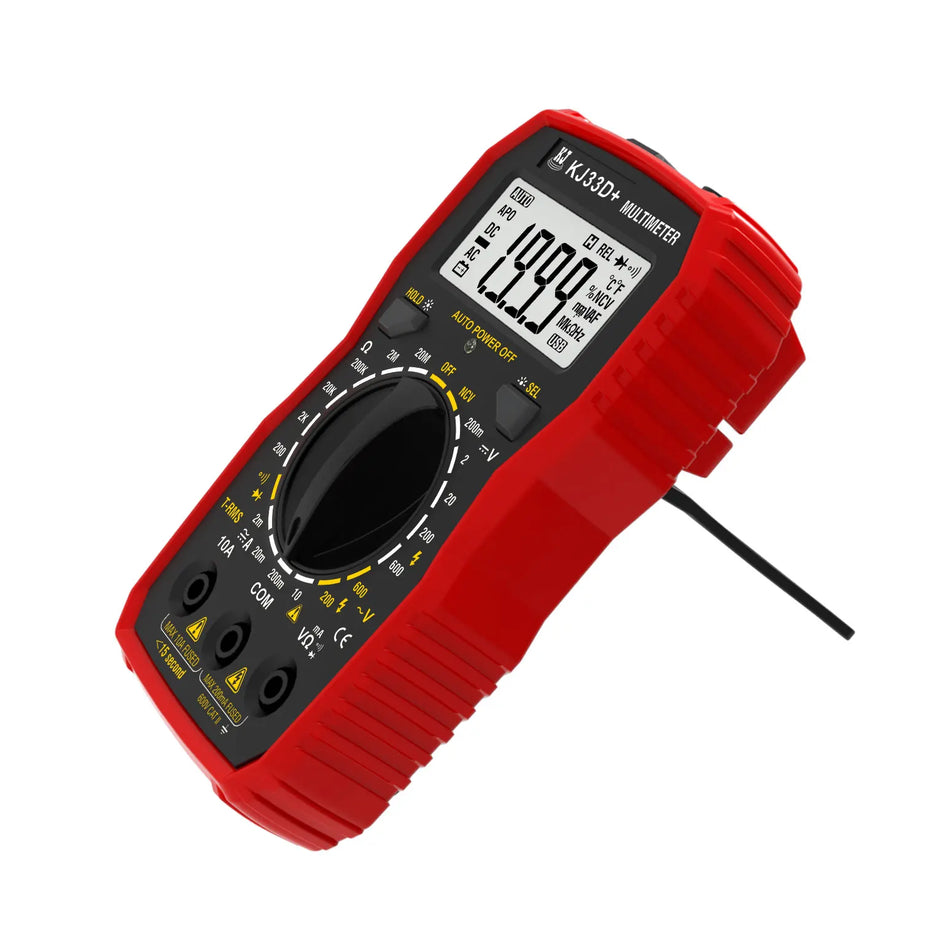 True RMS Pocket Multimeter with NCV Tester and Flashlight for DIY