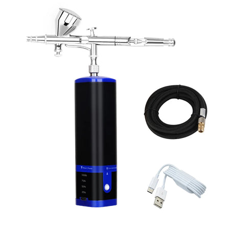 Portable Cordless Airbrush Mini Compressor Set - Noiseless B / CHINA