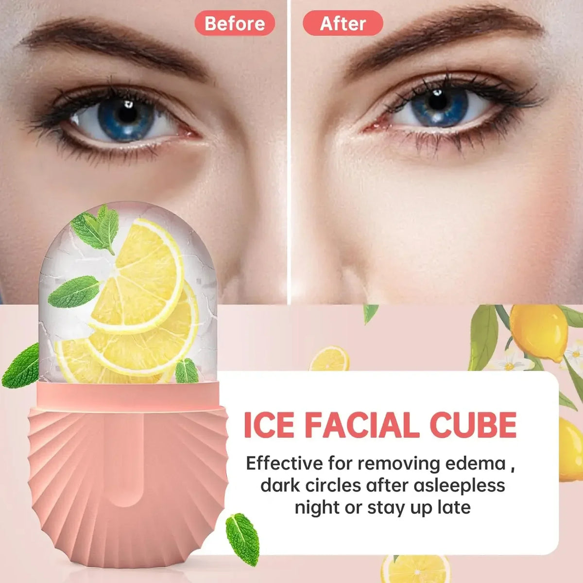 Ice Facial Roller Skin Care Tool for Lifting and Contouring