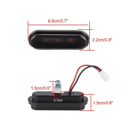 Front Grill Lights for Ford Bronco Sport 2021-2023 by InterCyprus Trading Ltd