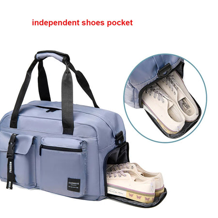 Large Fitness Bag Sp - Dry Wet Separation Pocket For Gym
